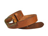 Tolredo Leather Womens Fashion Belts With Pin Buckle  – Caramel Brown (BLT- 527)