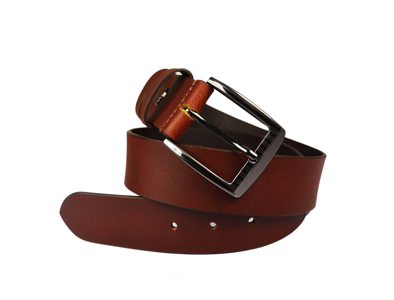 Tolredo  Genuine Leather  Belts - Walnut