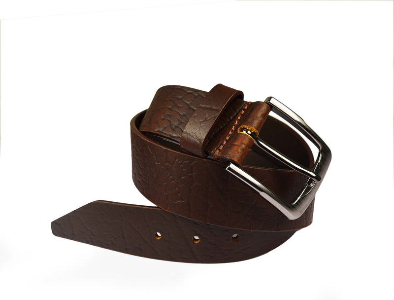 Tolredo  Genuine Leather  Belts - Walnut