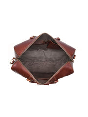 Trent Travel Bag – Premium European Cow Leather Duffle