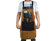 Toledo Leather Suede Apron