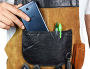 Toledo Leather Suede Apron