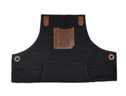 Turin Leather Canvas Apron – Durable & Water-Resistant