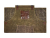 Leather Canvas Apron - Seaweed Green
