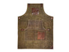 Leather Canvas Apron - Seaweed Green