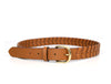 Tolredo Men's Genuine Leather  Fashion Belts - Caramel Brown