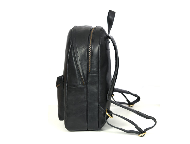 Potomac Leather Backpack - Walnut Brown