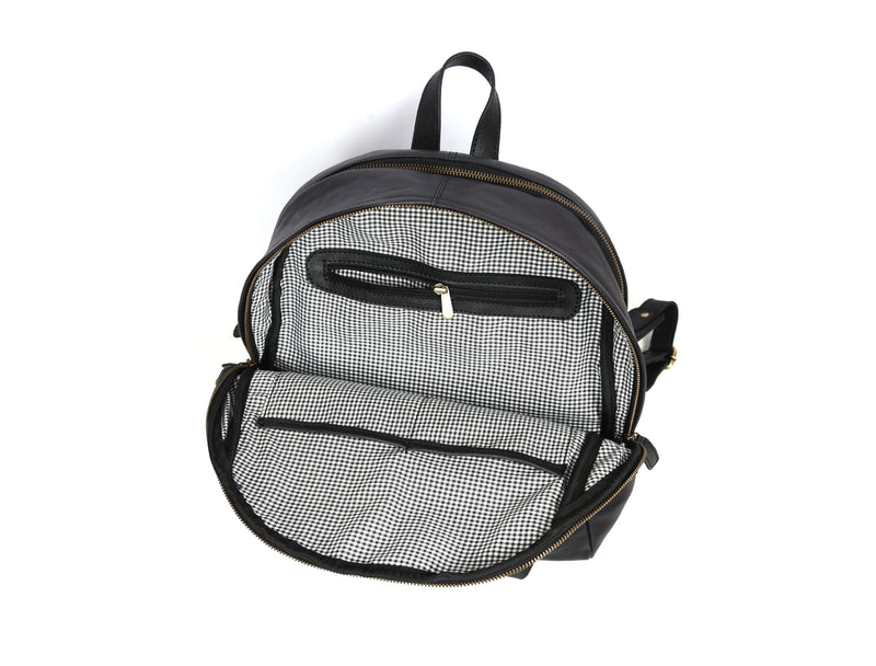 Potomac Leather Backpack - Walnut Brown