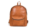Potomac Leather Backpack - Walnut Brown
