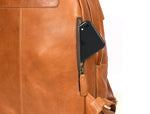 Potomac Leather Backpack - Walnut Brown