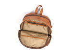 Potomac Leather Backpack - Walnut Brown