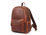 Potomac Leather Backpack - Walnut Brown