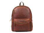 Potomac Leather Backpack - Walnut Brown