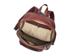 Potomac Leather Backpack - Walnut Brown