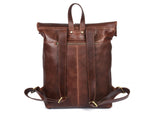 Chambly Leather Travel Backpack - Walnut Brown