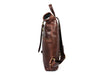 Chambly Leather Travel Backpack - Walnut Brown