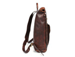 Tolredo Leather Leather Travel Backpack - Walnut Brown