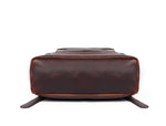 Tolredo Leather Leather Travel Backpack - Walnut Brown