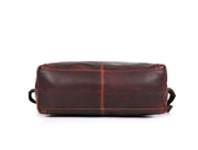 Hudson Leather Leather Travel Backpack - Walnut Brown (BP-185)