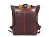 Tolredo Leather Leather Travel Backpack - Walnut Brown
