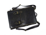 Dallas Leather Chef Backpack - Knife Case 13 Slot - Raven Black