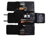 Dallas Leather Chef Backpack - Knife Case 13 Slot - Raven Black