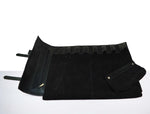 Yonkers Leather Chef Knife Roll 8 Slot - Raven Black