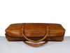 Chandler Leather Knife Roll Bag - Caramel Brown