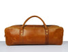 Chandler Leather Knife Roll Bag - Caramel Brown