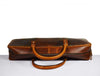 Irvine Leather Knife Roll Bag - Walnut Brown