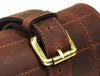 Amarillo Leather Chef Knife Roll 7 Slot -  Cinnamon Brown
