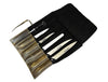 Oregon Leather Knife Roll 6 Slot -  Green