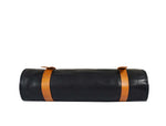 Peoria Leather Knife Roll 8 Slot - Raven Black