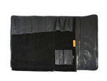 Peoria Leather Knife Roll 8 Slot - Raven Black