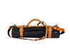Peoria Leather Knife Roll 8 Slot - Raven Black