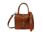 Brooks Leather Handbag -Tawny Brown