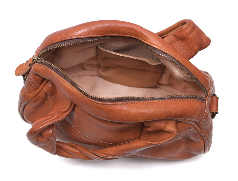 Classic Hobo handbag - Cognac