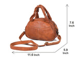 Classic Hobo handbag - Cognac
