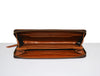 Kenora Leather Clutch Bag - Pecan Brown