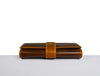 Barrie Leather Clutch Wallet - Caramel Brown