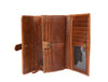 Toronto Leather Clutch Bag - Cinnamon Brown