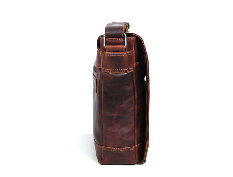 Manhattan - Leather Messenger bag