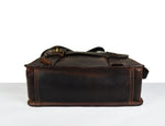 Chandler Leather Messenger Bag Pecan - Brown