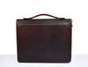 Leather Travel Organizer - Walnut Brown