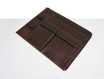 Tolredo Leather Travel Organizer Walnut Brown