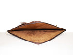 Tolredo Leather Travel Organizer Walnut Brown
