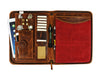 Tolredo Leather Travel Organizer - Caramel Brown