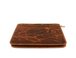Tolredo Leather Travel Organizer - Caramel Brown