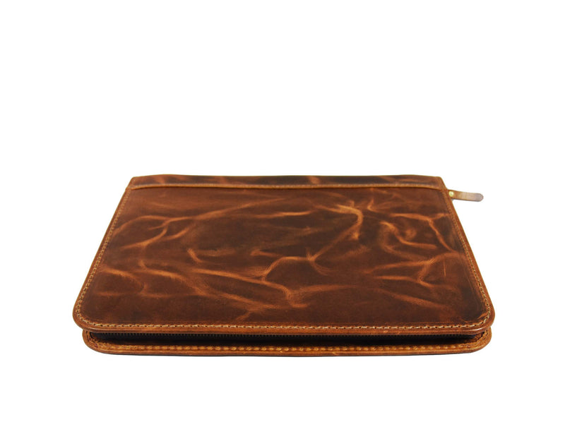 Tolredo Leather Travel Organizer - Caramel Brown