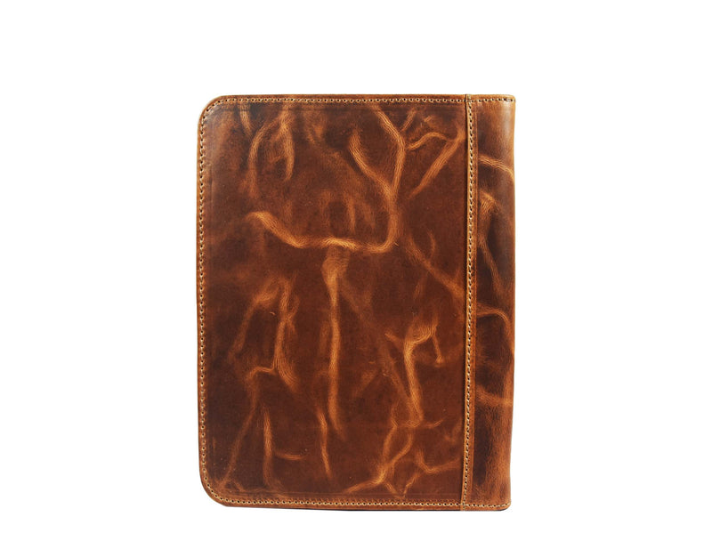 Tolredo Leather Travel Organizer - Caramel Brown